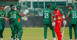 জিম্বাবুয়েকে ৮ উইকেটে হারিয়েছে বাংলাদেশের যুবারা